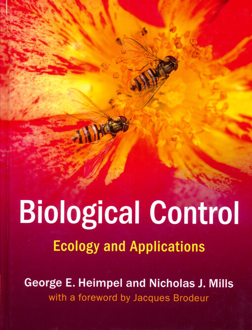 Biological control : ecology and applications