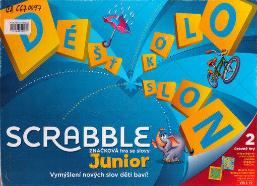 Scrabble Junior značková hra se slovy
