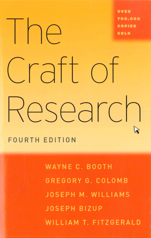 The craft of research
