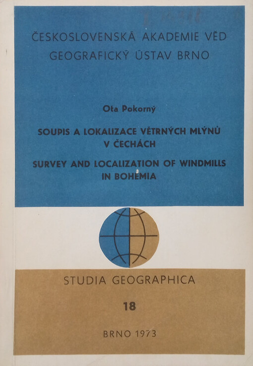 Soupis a lokalizace větrných mlýnů v Čechách