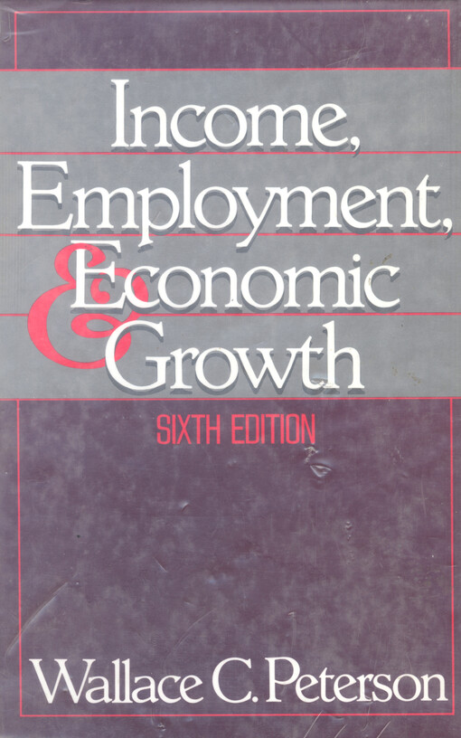 Income, employment, and economic growth