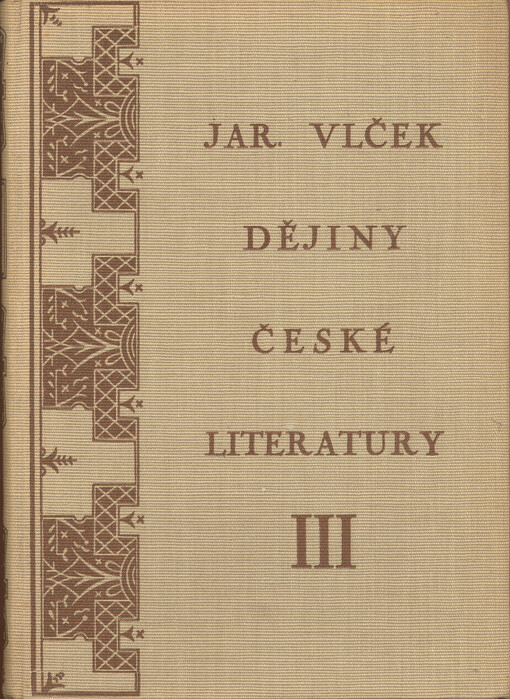 Dějiny české literatury. III, Století osmnácté