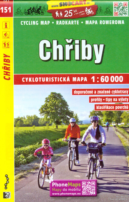 Chřiby : cykloturistická mapa 1:60 000