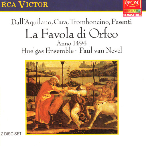 La Favola di Orfeo anno 1494