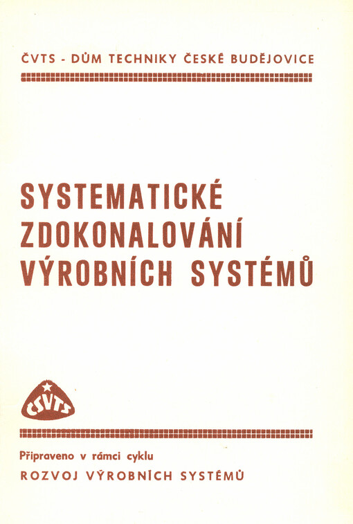 Systematické zdokonalování výrobních systémů