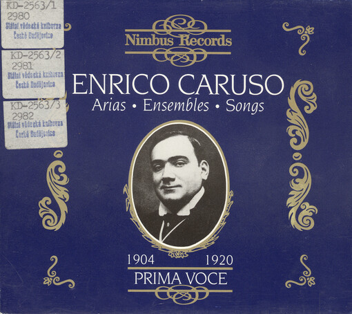 Arias Ensembles ; Songs : 1904-1920