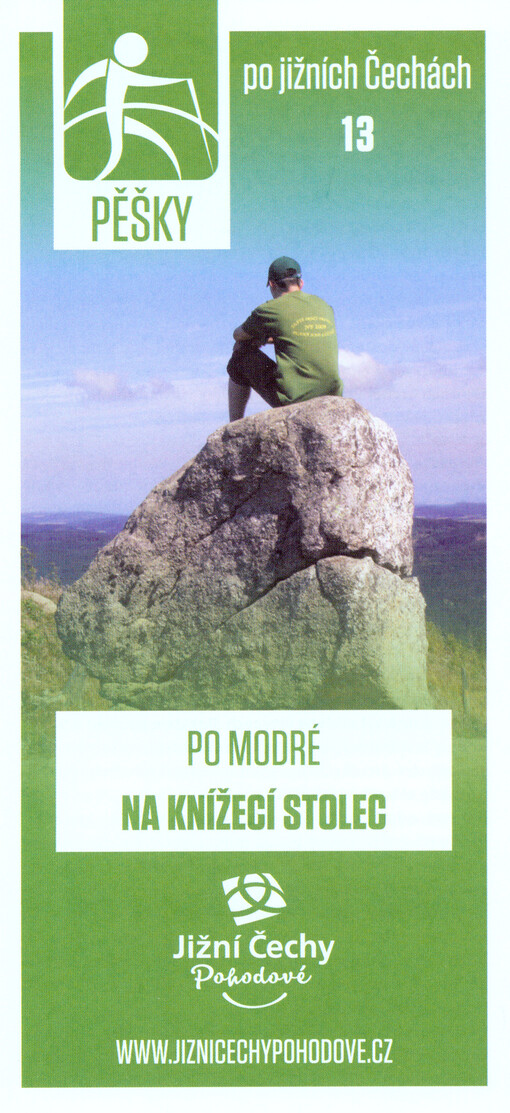 Pěšky po jižních Čechách. 13, Po modré na Knížecí stolec, 13, Po modré na Knížecí stolec