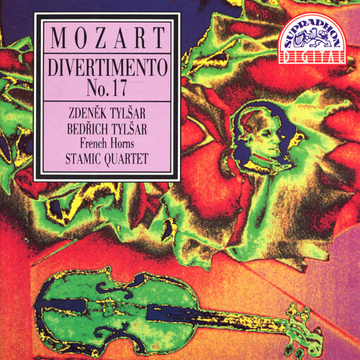 Divertimento for 2 violins, viola, cello and 2 french horns, /no 17/, in D major, K. 334, /320b