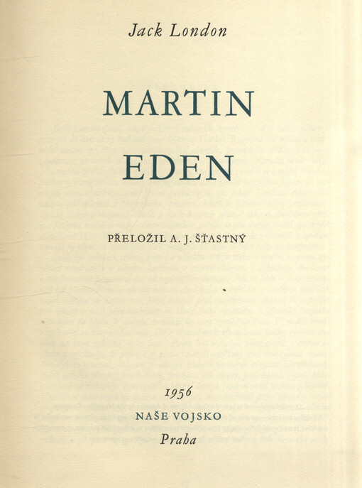 Martin Eden