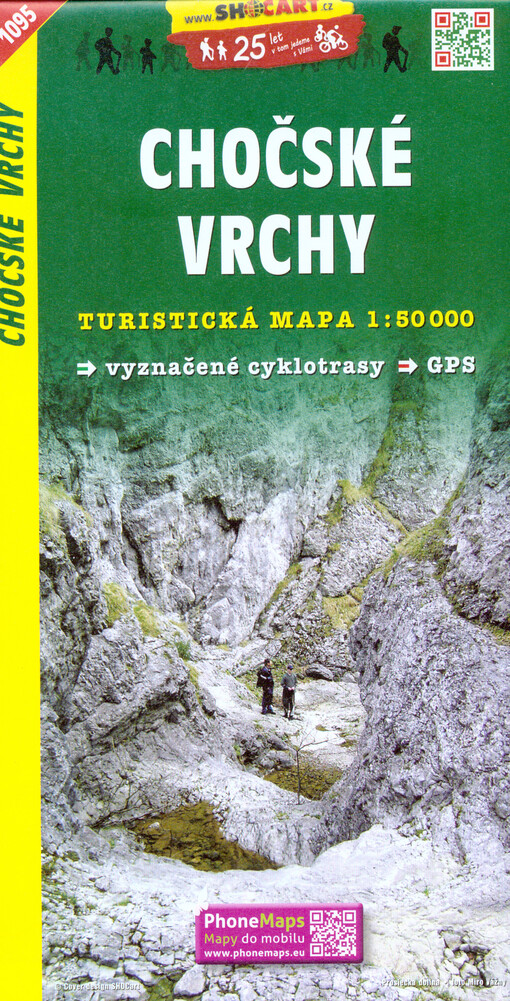 Chočské vrchy : 1: 50 000 : turistická mapa