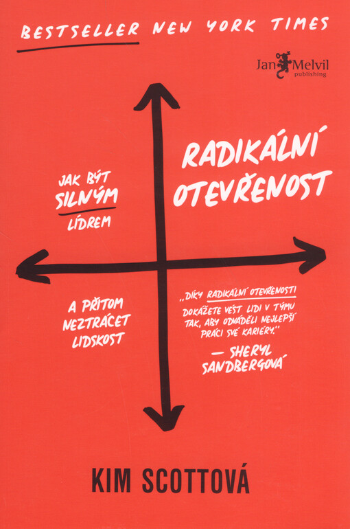 Radikální otevřenost : jak být silným lídrem a přitom neztrácet lidskost