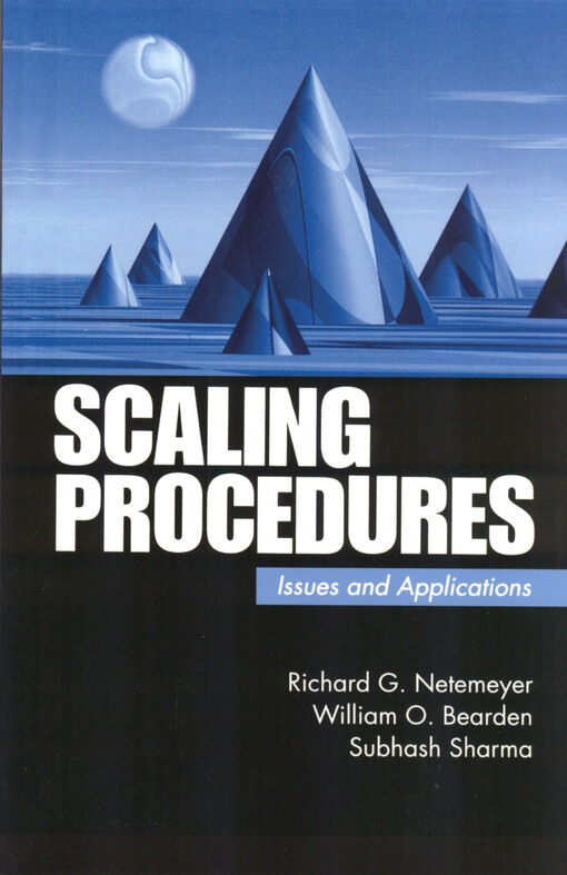 Scaling procedures :issues and applications