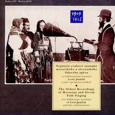 Moravský a slovenský lidový zpěv 1909-1912 : archívní nahrávky