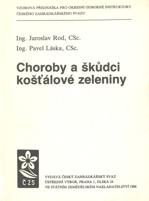 Choroby a škůdci košťálové zeleniny