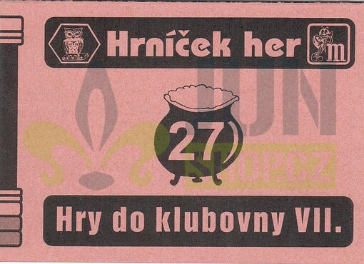 Hry do klubovny VII. : pro táborníky