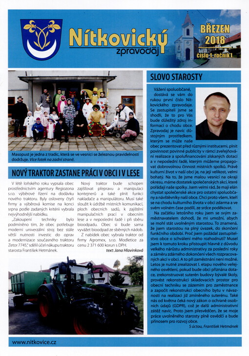 Nítkovický zpravodaj