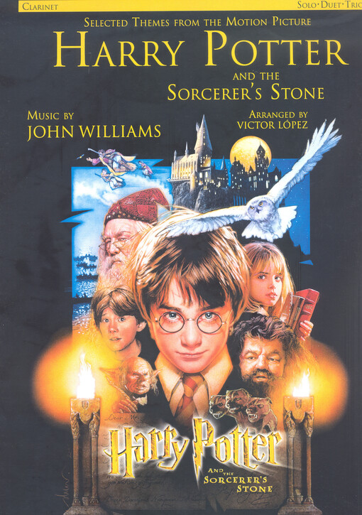 Harry Potter and the sorcerer's stone : clarinet