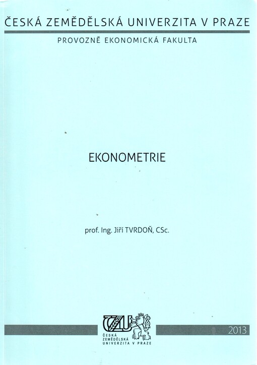 Ekonometrie