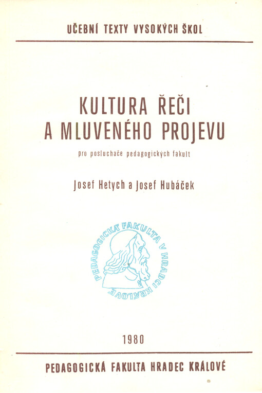 Kultura řeči a mluveného projevu