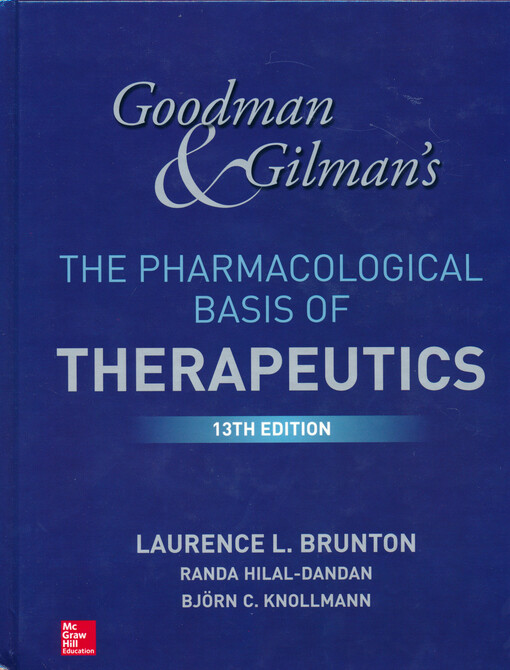 Goodman & Gilman's the pharmacological basis of therapeutics
