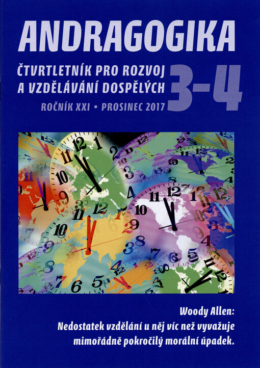 Andragogika : čtvrtletník pro vzdělávání dospělých