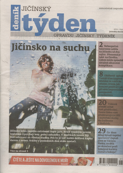 Jičínský týden : opravdu jičínský týdeník