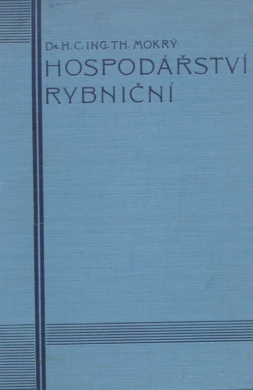 Hospodářství rybniční