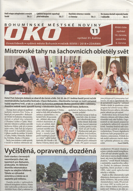 Oko : Bohumínské městské noviny