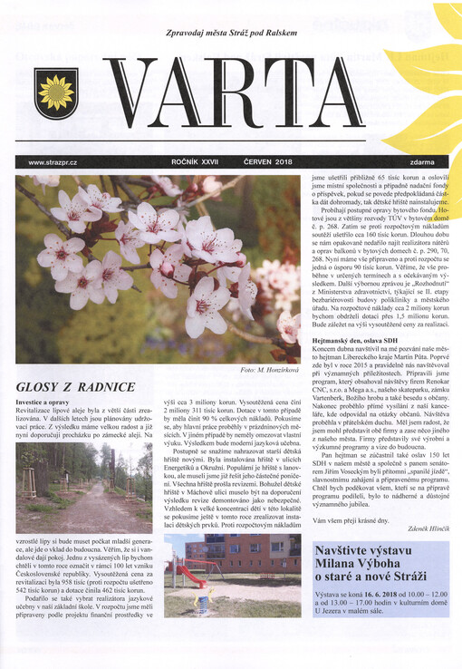 Varta : zpravodaj města Stráž pod Ralskem