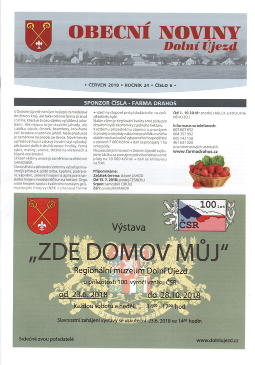 Obecní noviny : noviny obce Dolní Újezd