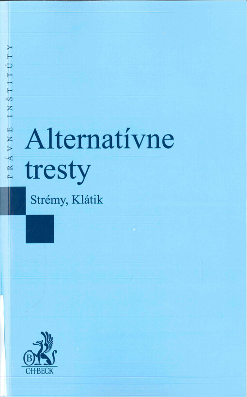 Alternatívne tresty