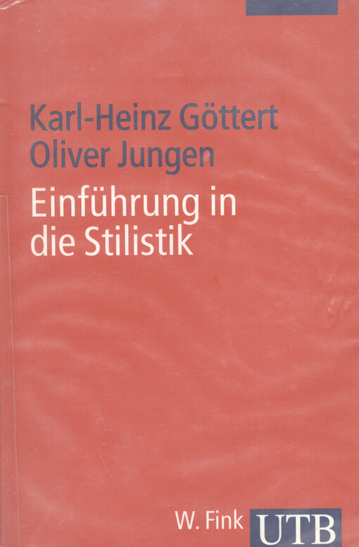 Einführung in die Stilistik