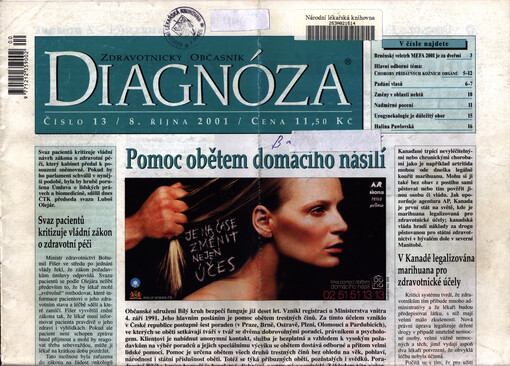 Diagnóza : zdravotnický občasník