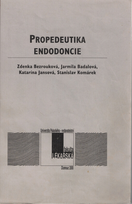 Propedeutika endodoncie