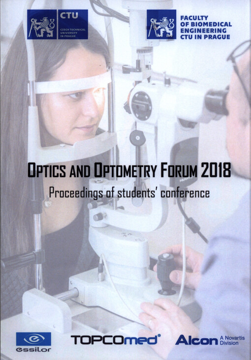 Optics and Optometry Forum 2018 : proceedings of students' conference