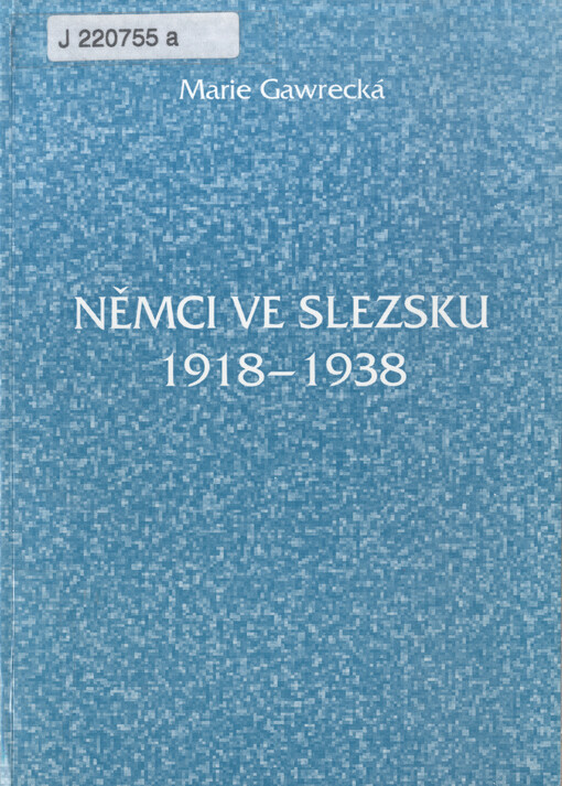 Němci ve Slezsku 1918-1938