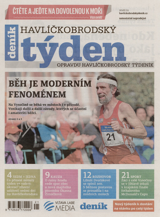Havlíčkobrodský týden : opravdu havlíčkobrodský týdeník