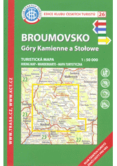 Broumovsko : Góry Kamienne a Stołowe : turistická mapa 1:50 000 (odkaz v elektronickém katalogu)