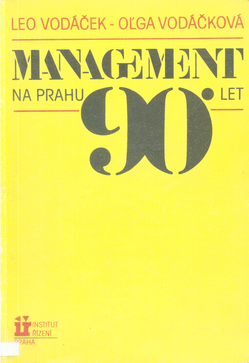 Management na prahu 90. let