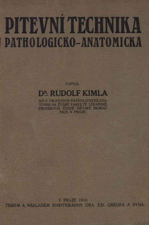 Pitevní technika pathologicko-anatomická