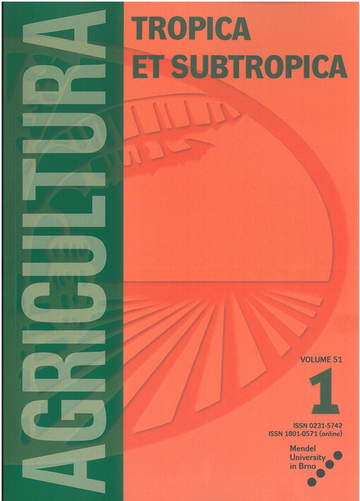 Agricultura tropica et subtropica