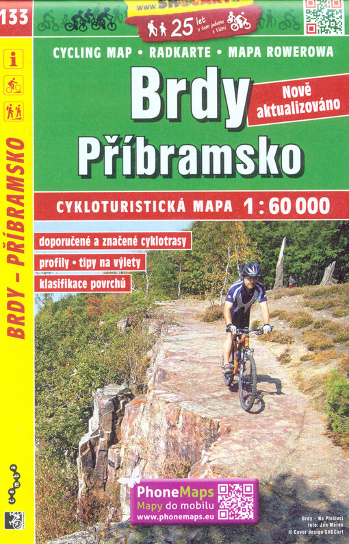 Brdy : Příbramsko : cykloturistická mapa 1:60 000