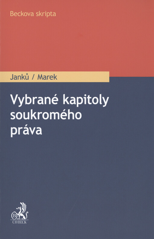 Vybrané kapitoly ze soukromého práva