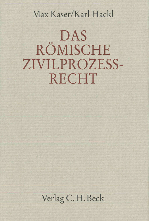 Das römische Zivilprozessrecht