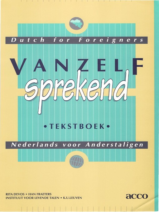 Vanzelfsprekend : Nederlands voor anderstaligen. Tekstboek
