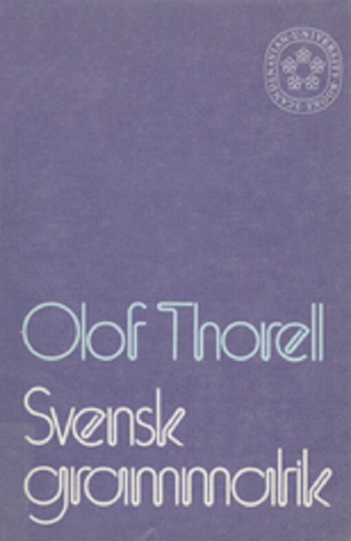 Svensk grammatik