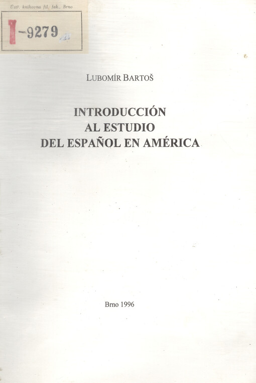 Introducción al estudio del español en América