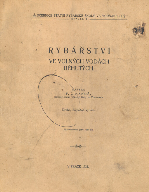 Rybářství ve volných vodách běhutých