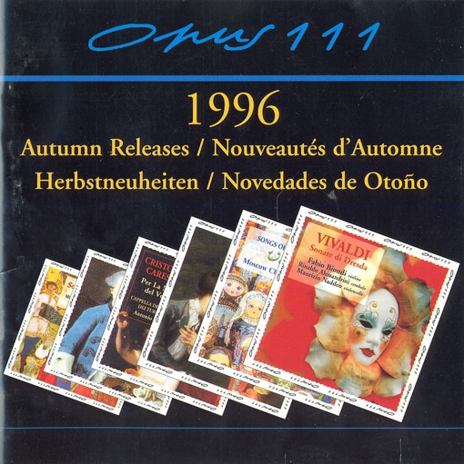 Autumn releases Herbstneuheiten = Nouveautés d'automne = Novedades de Otono