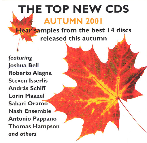 Top autumn releases fourteen track from the pick of this autumn's CD releases, specially selected by BBC music magazine